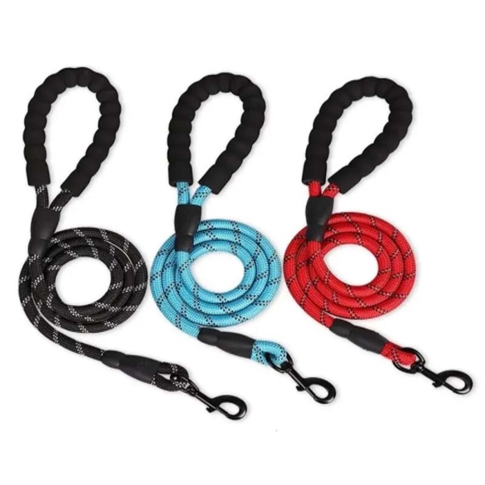 Evcil Hayvan Reflektörlü 8 mm*120 Cm Fitil Gezdirme