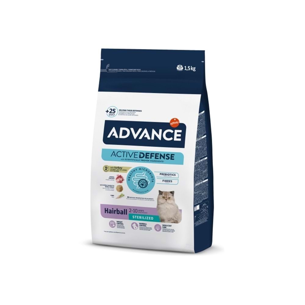 Advance Cat Sterılızed Haırball 1.5 Kg