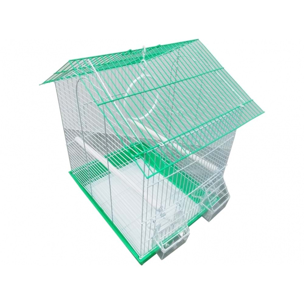 Dayang 2 Kapı Çatılı Muh.kafes Çift Renk.35x28x46