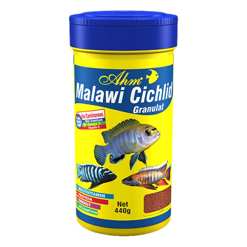 Ahm Malawi Cichlid Granulat 250 Ml