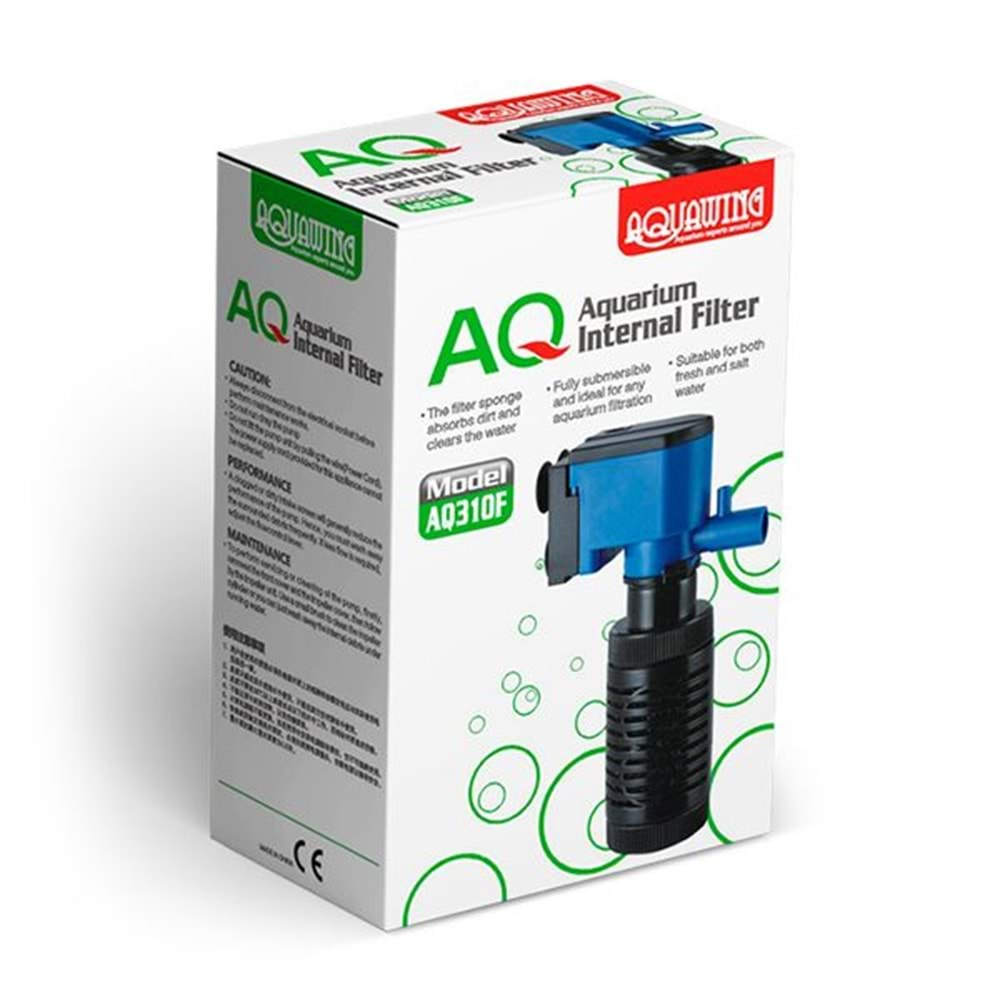 AQ310F-AQUAWING İÇ FİLTRE 4W 400L/H