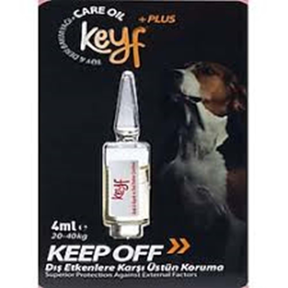 KEYFPLUS ENSE DAMLA KÖPEK 20-40Kg-4 Ml (PK10)