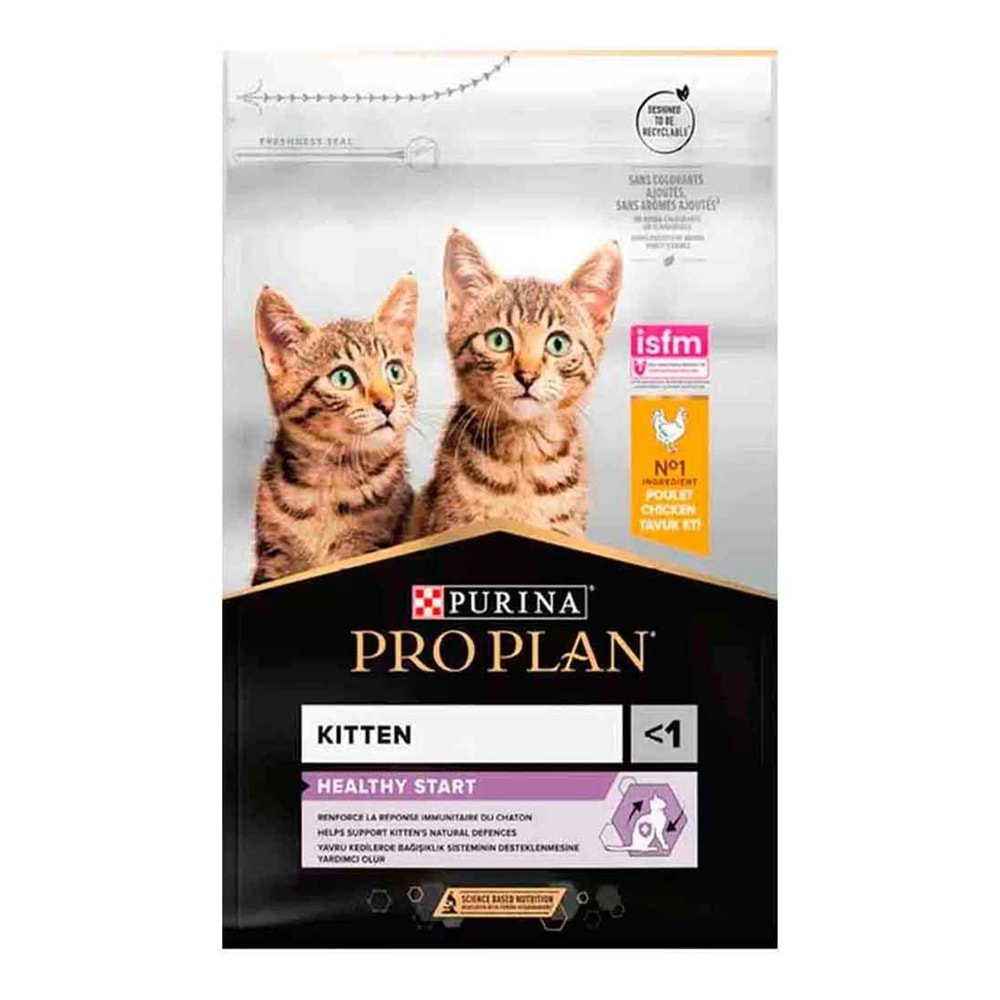 Pro Plan Kitten Tavuklu Yavru Kedi Maması 3Kg