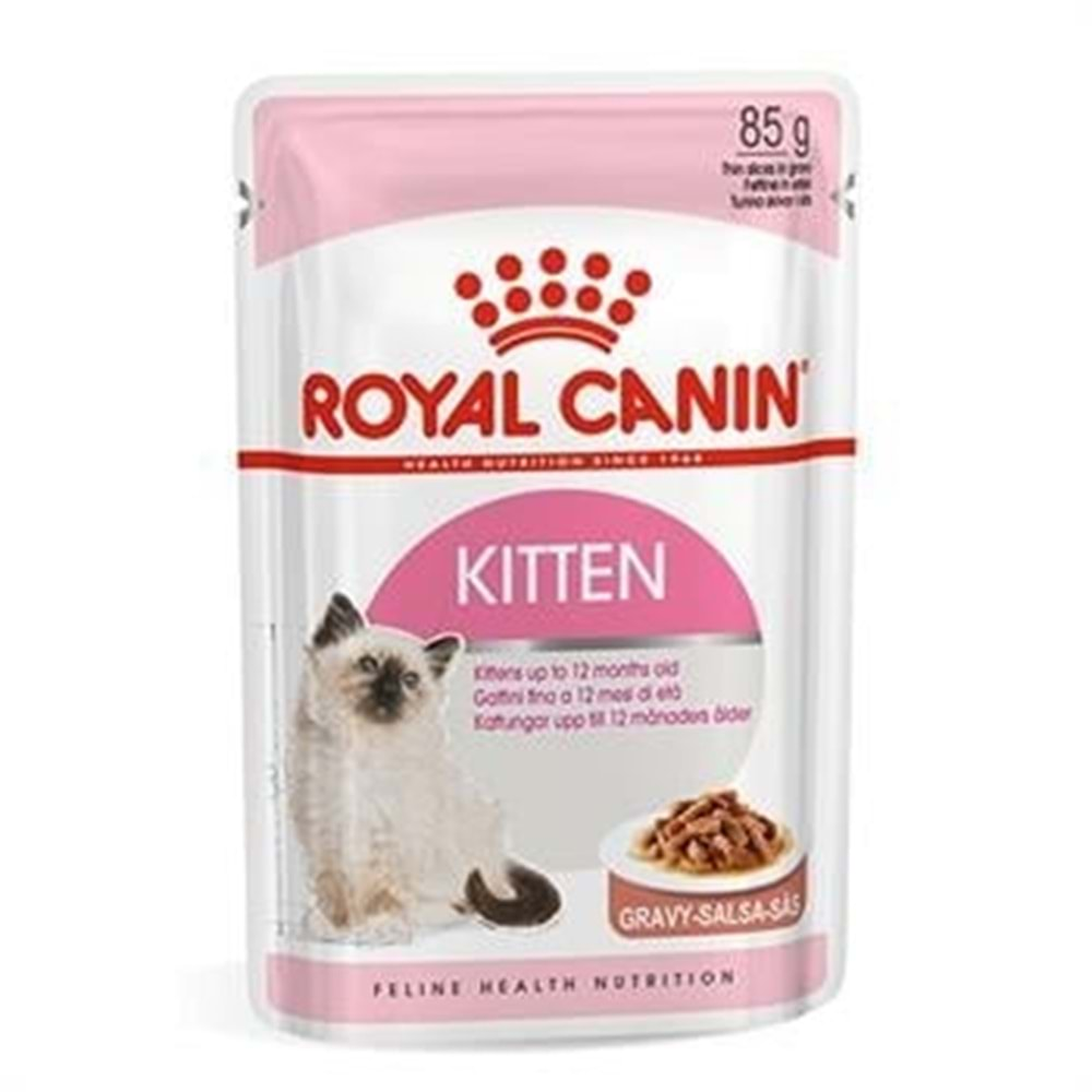 Royal Canin Pouch Kitten Sos İçinde Yavru Kedi Konservesi 85gr