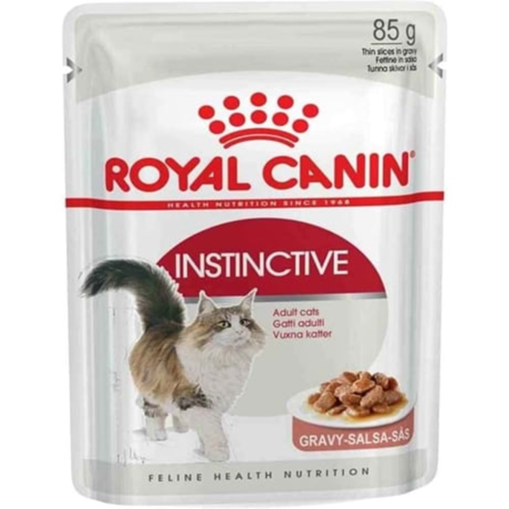 Royal Canin Instinctive Gravy Yetişkin Kedi Konservesi 85gr