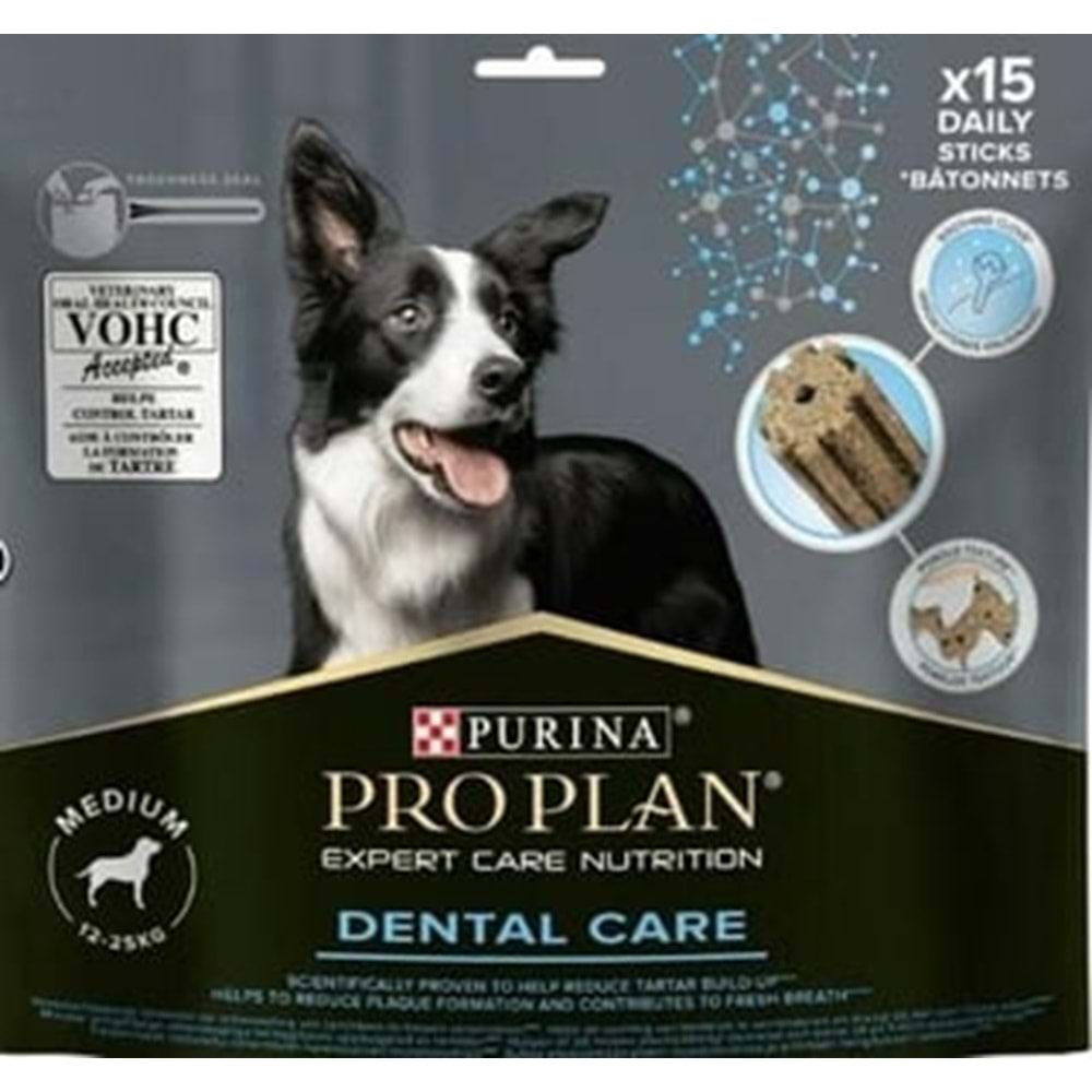 Pro Plan Dental Care Orta Irk Köpek Ödül Maması 345gr