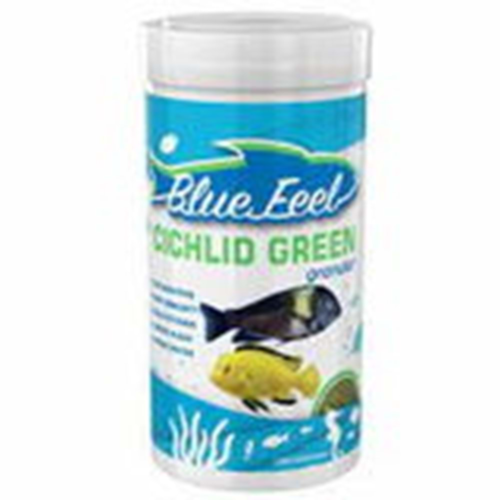 Blue Feel Cichlid Green Granulat Ciklet Yemi 250 ml 100 g