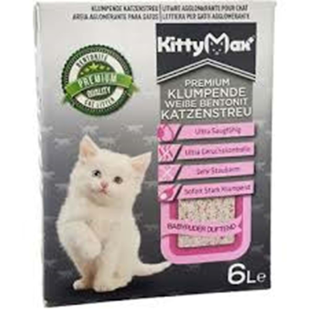 Kitty Max Kutulu Kedi Kumu 6 Litre