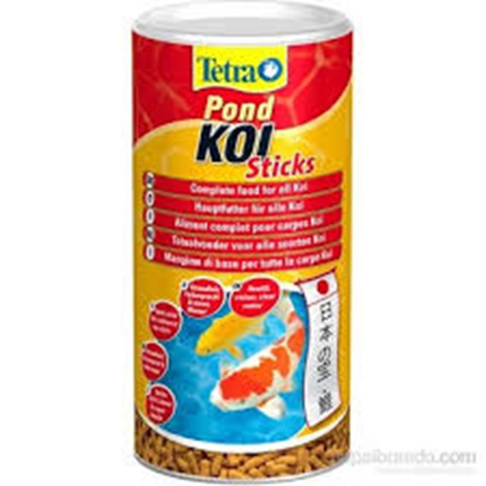 Tetra Pond Koi Sticks Kırmızı 1 Lt Balık Yemi