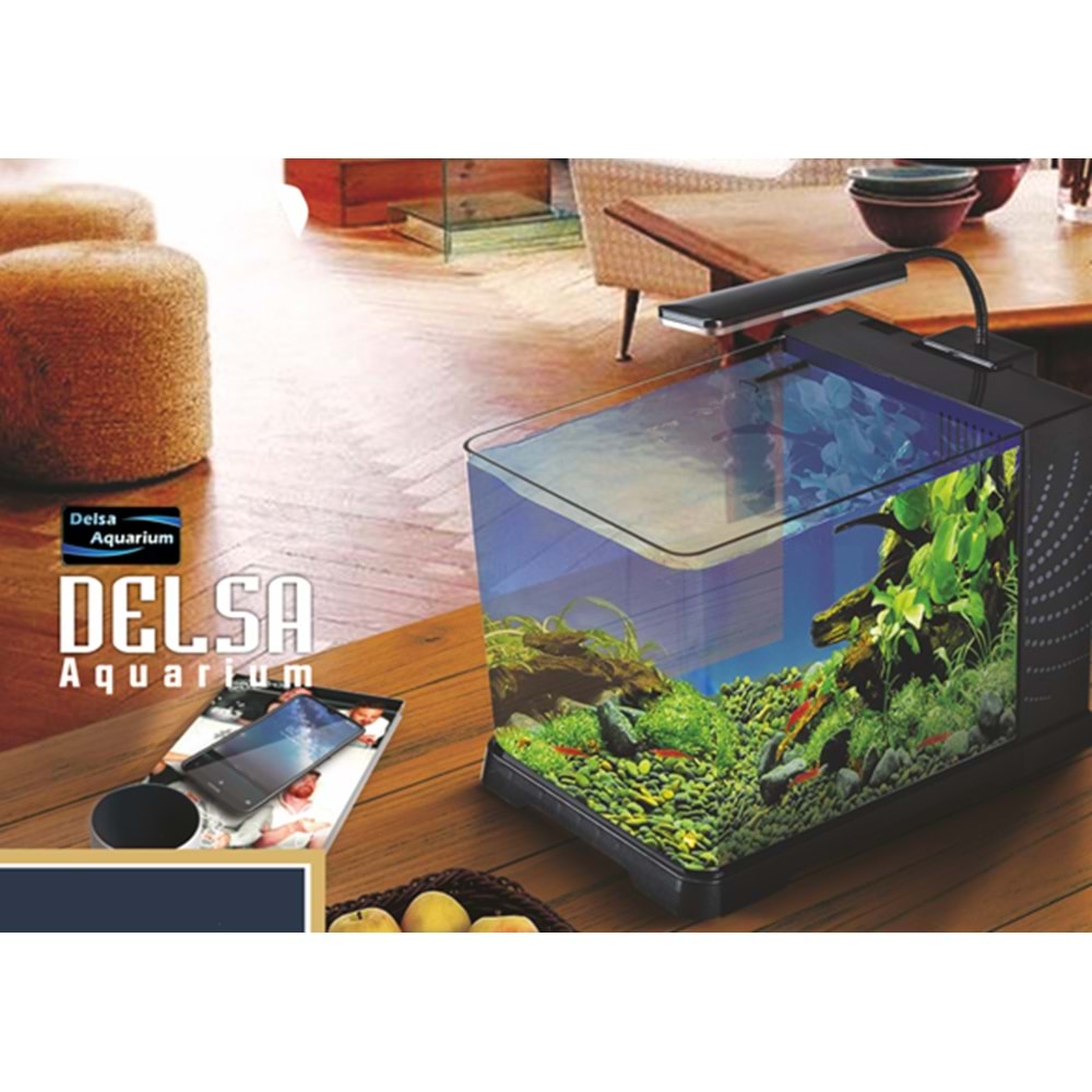 Delsa Aquarium B-102 Genişlik: 385 En: 240 Yükseklik:300