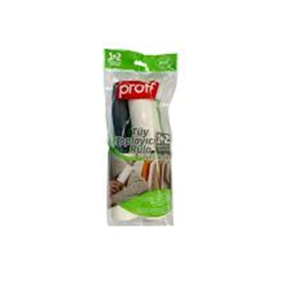Proff İki Yedekli Tüy Toplama Rulosu 3x50 Yaprak