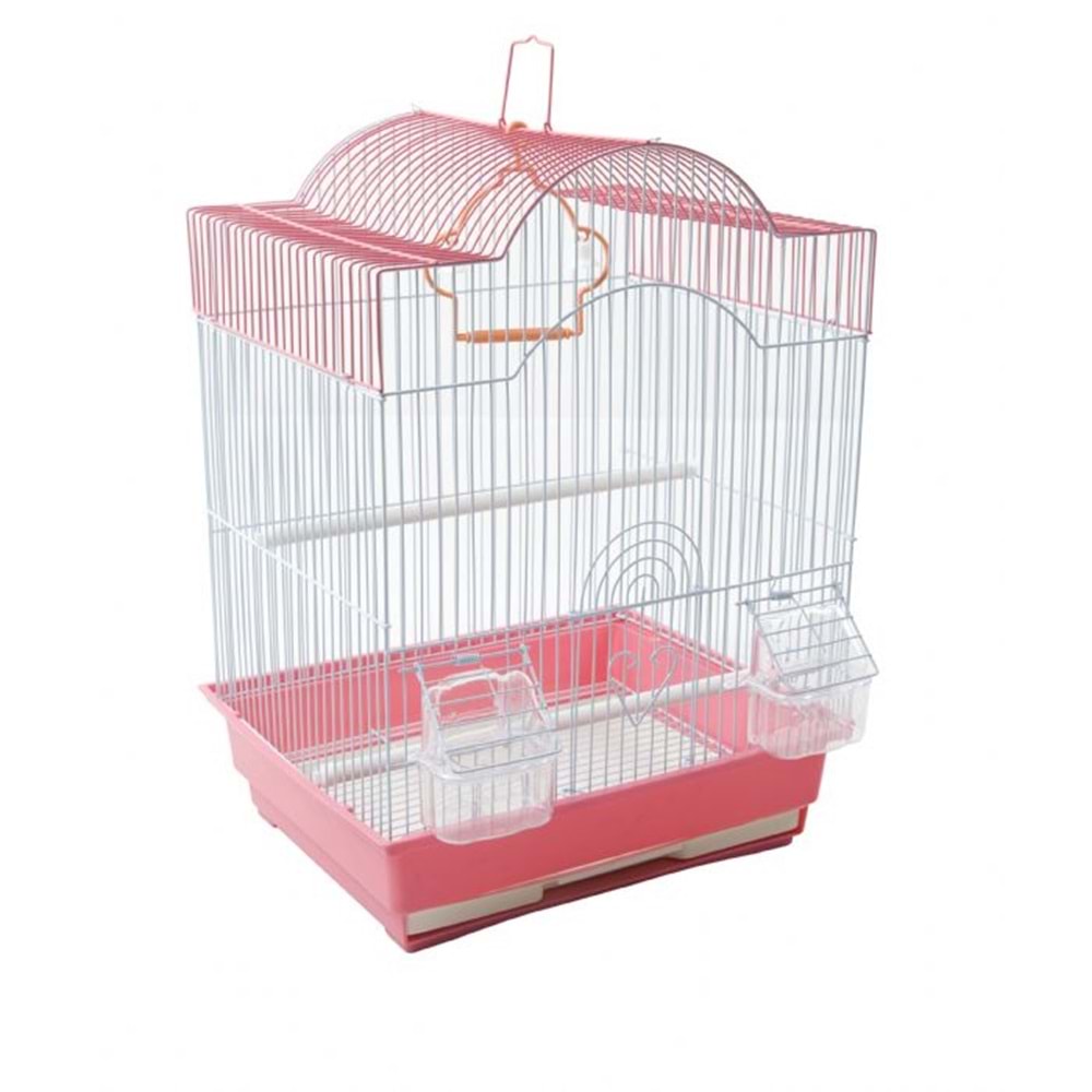 A4003-1 BİRDLİFE ÇİFT KAPILI KUŞ KAFESİ 10LU 34,5X28X46CM