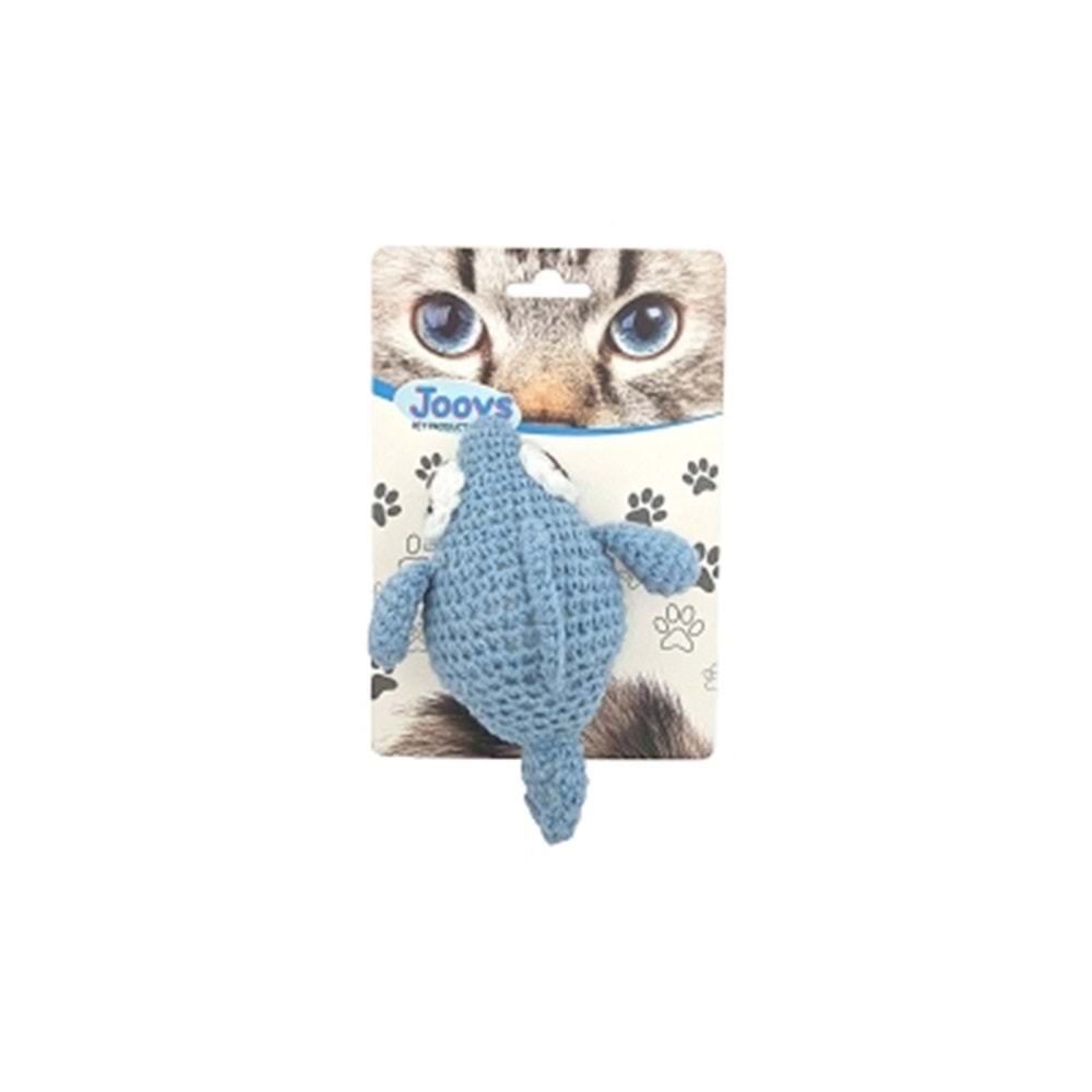 Jooys Amigurumi Kedi Oyuncağı Balık