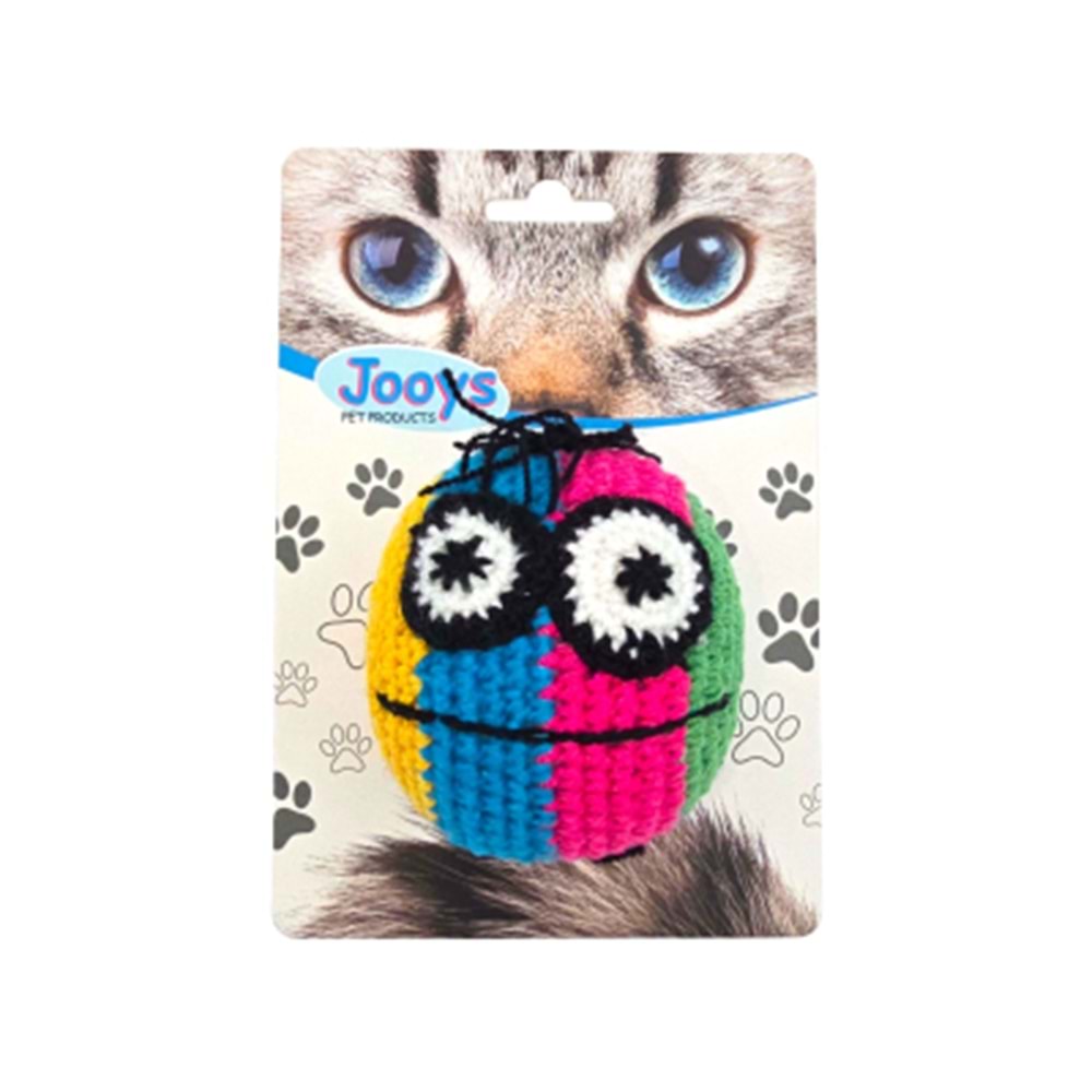 Jooys Amigurumi Kedi Oyuncağı Karışık Renkli Emoji