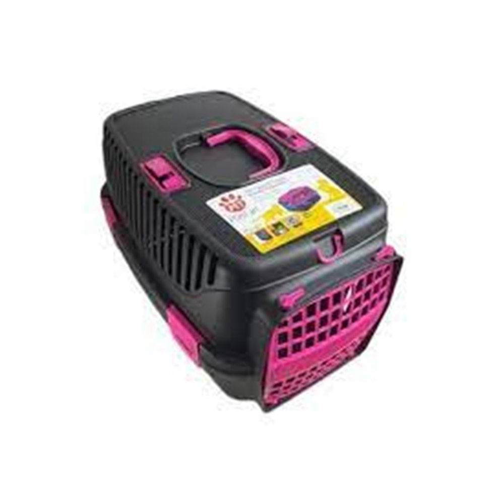 Kedi-köpek Seyahat Taşıma Çantası 48x32,5x31cm Pembe