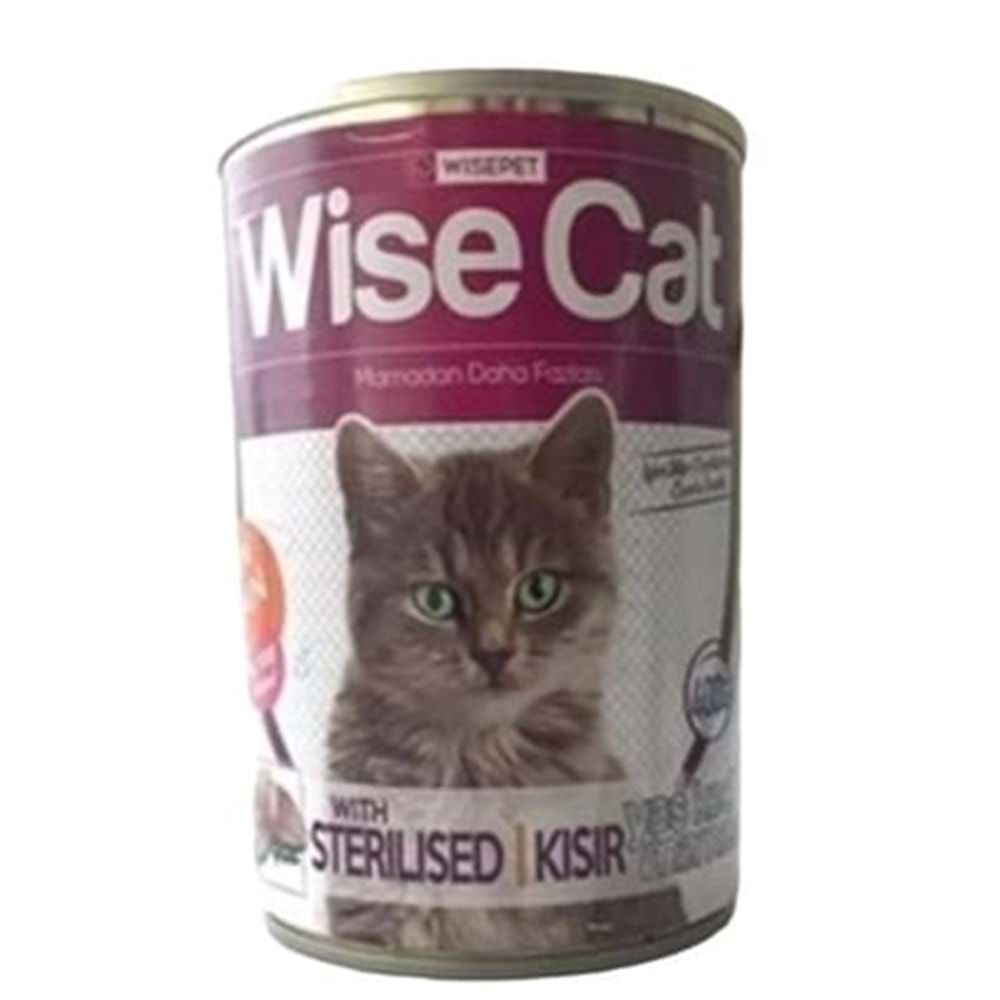 Wise cat Yetişkin sterılısed somon kısır 415 gr