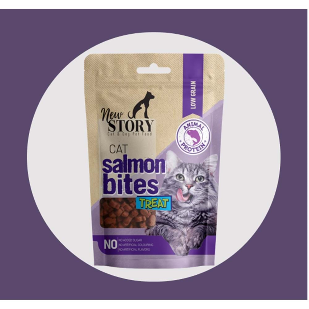 New Story somon etli ısırık kedi ödülü