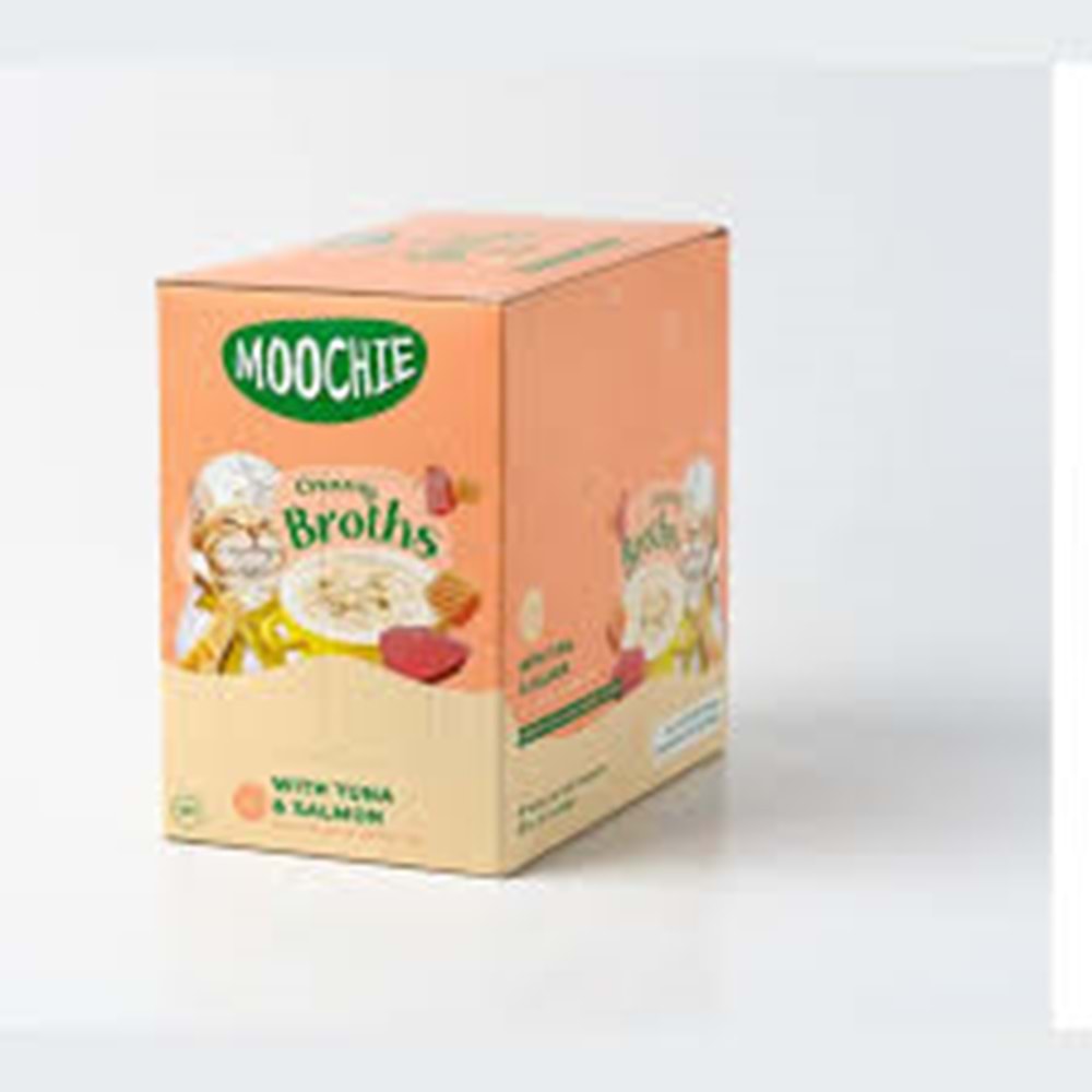 Moochie Broth Ton Balığı & Somon 40g Torbalar
