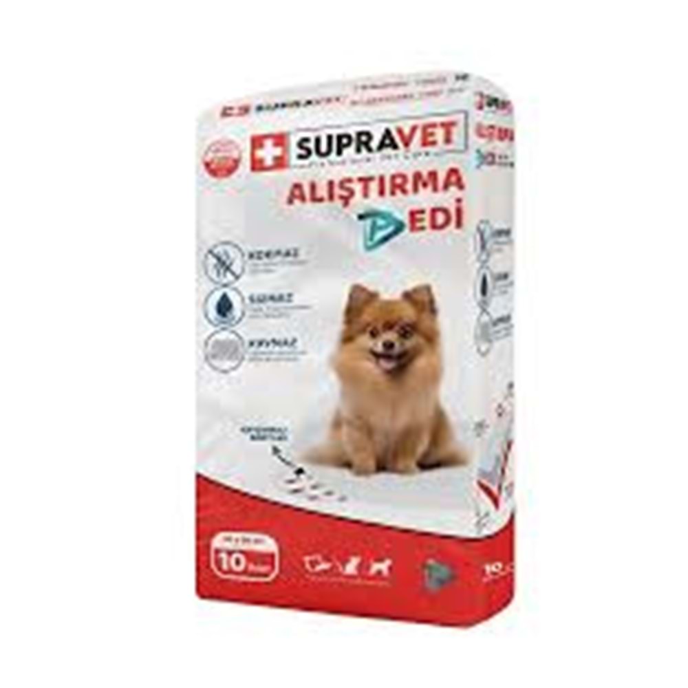 Supravet Köpek Çiş Eğitim Pedi 60x90 cm 10'lu