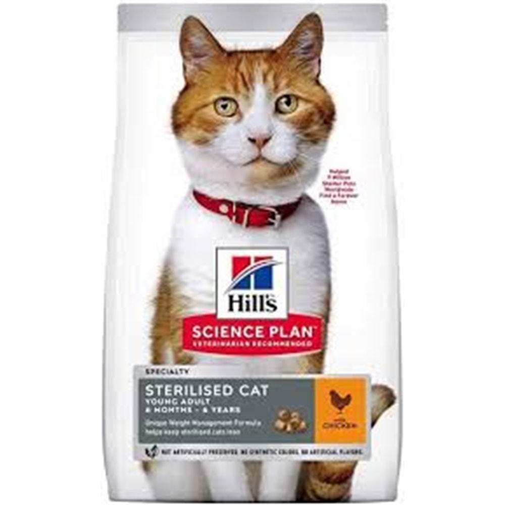 ACIK 1 KG Hill's Science Plan Tavuklu Kısırlaştırılmış Yetişkin Kedi Maması
