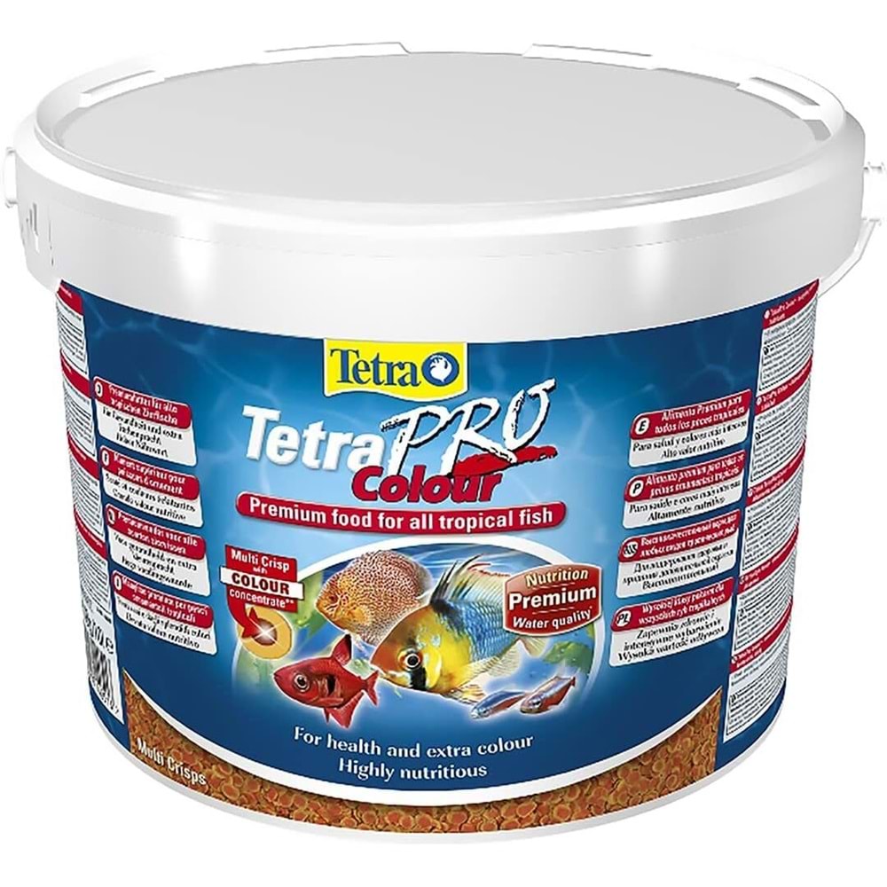 TETRA PRO COLOUR RENKLENDİRİCİ BALIK YEMİ 10 LT