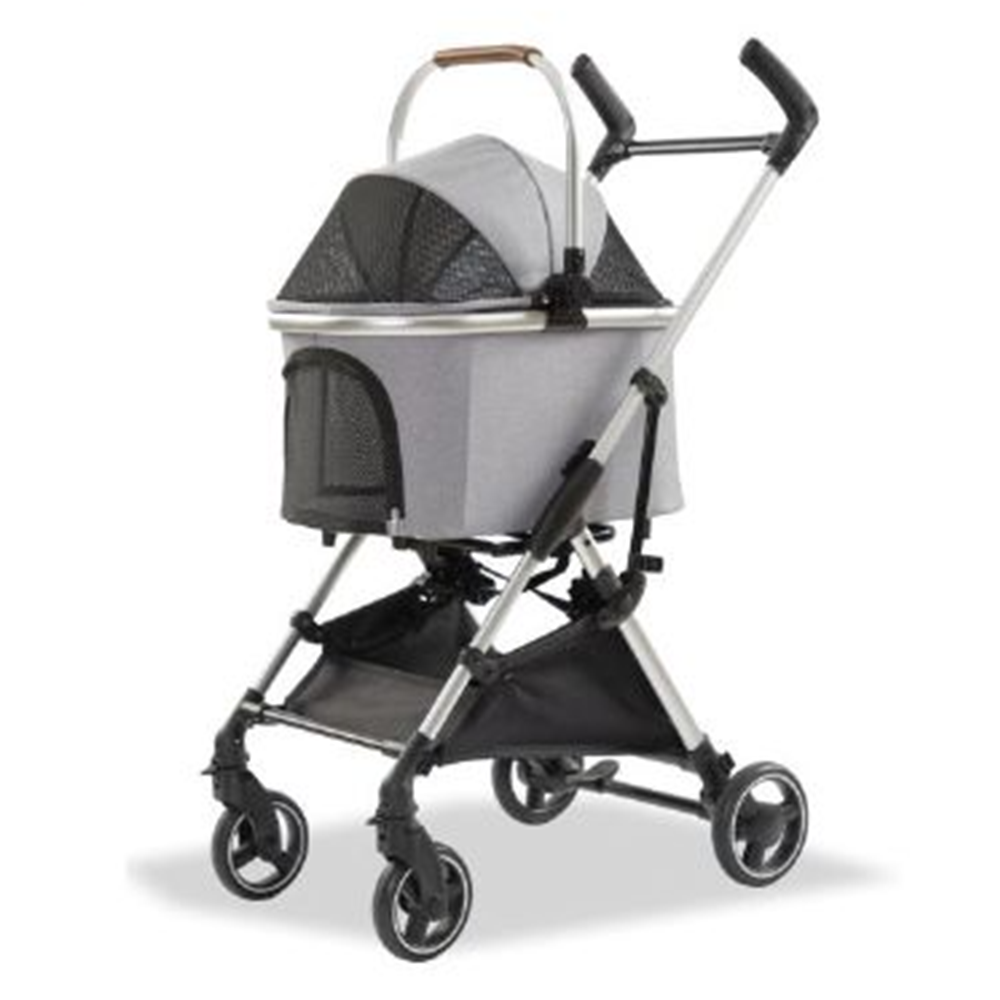 EURODOG KATLANABİLİR KEDİ-KÖPEK ARB. GRİ 60X44X100 CM