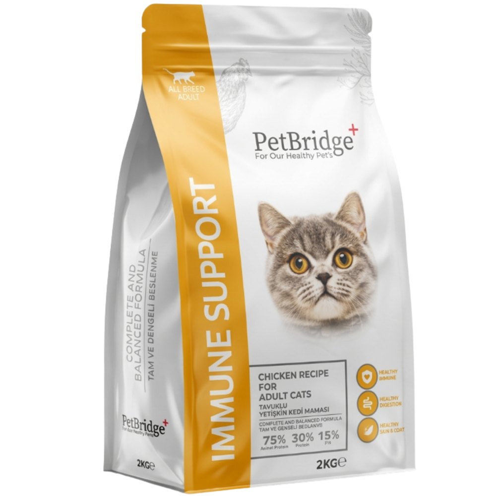 PETBRİDGE TAVUK ETLİ YETİŞKİN KEDİ MAMASI 2 KG