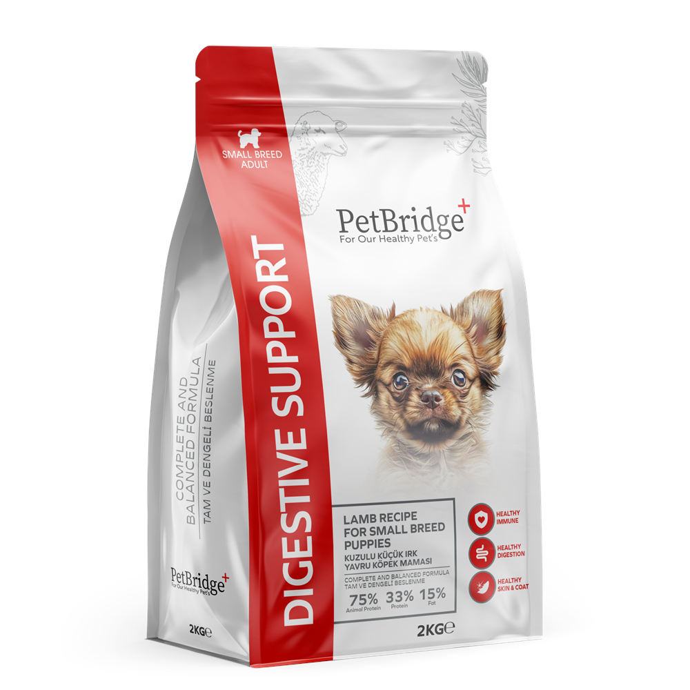 PETBRİDGE KUZU ETLİ MİNİ IRK YAVRU KÖPEK MAMASI 2 KG