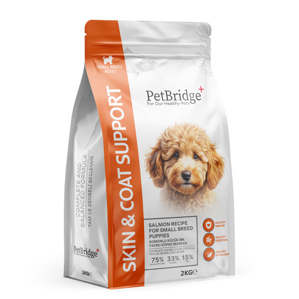 PETBRİDGE SOMONLU MİNİ IRK YAVRU KÖPEK MAMASI 2 KG
