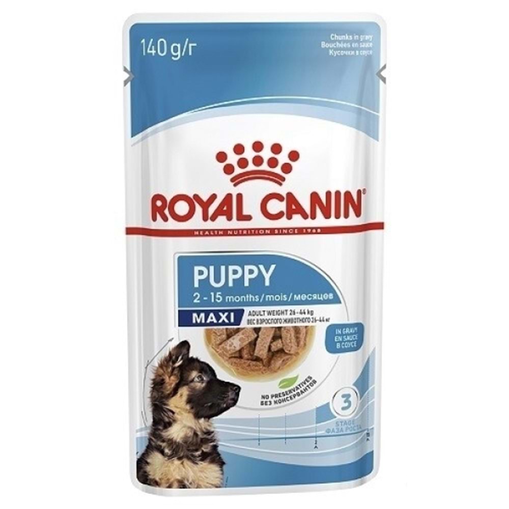 Royal Canin Sos İçinde Büyük Irk Yavru Köpek Konservesi 140gr