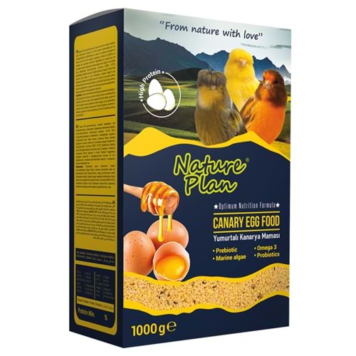 Nature Plan 1000 gr Ballı Yumurtalı Kuş Maması