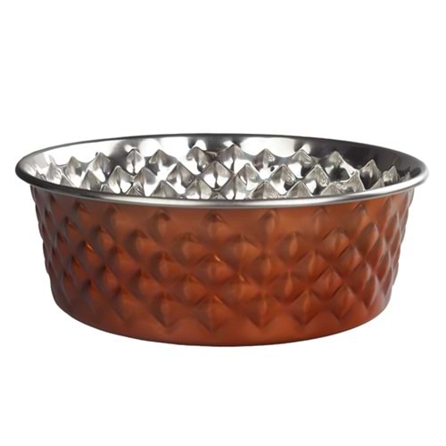 Atmaca Elmas Desen-Gold-Ç. Mama Kabı-17.5cm