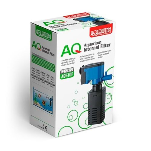 AQ510F-AQUAWING İÇ FİLTRE 4W 400L/H