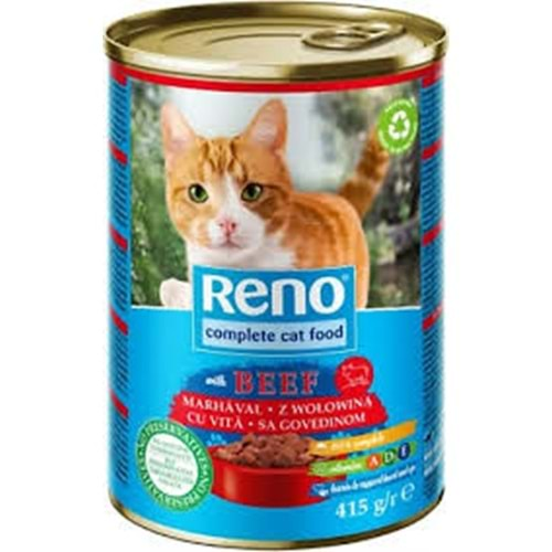 İTHAL Reno Biftekli Kedi Konservesi 415 gr