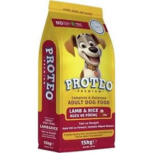 PROTEO ADULT DOG FOOD KUZU VE PRİNÇ