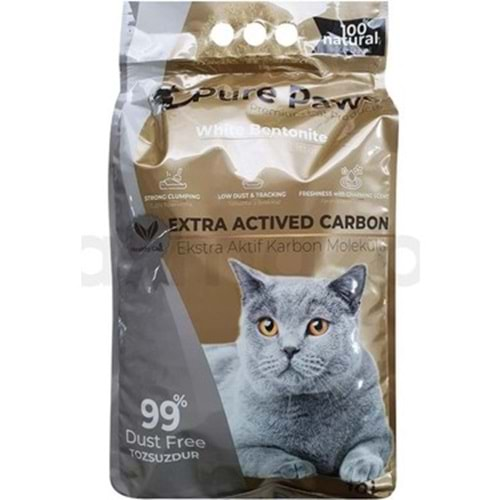 PURE PAWS 10 LT ACTİVE CARBON