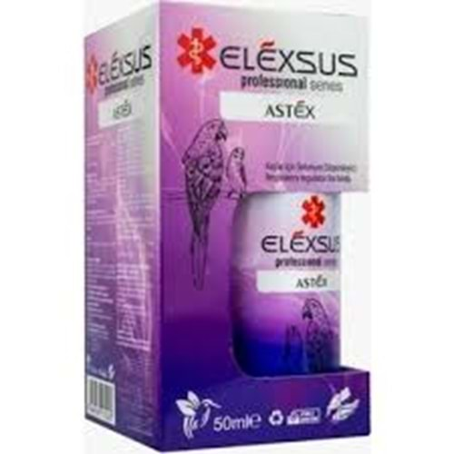 Elexsus Astex Kuşlar İçin Solunum Düzenleyici 50ml