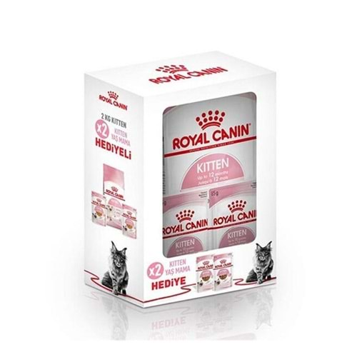 Royal Canin Bundle Kitten Yavru Kedi Maması 2Kg+ 2 Yaş Mama Hediye