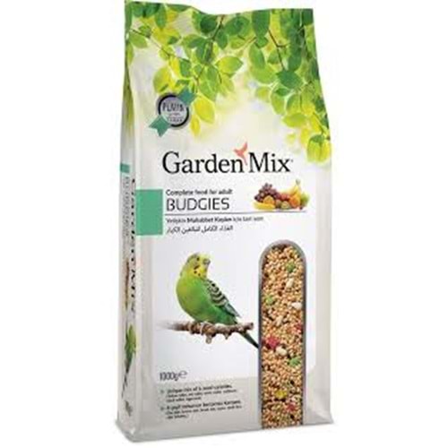 Gardenmix Platin Meyveli Muhabbet Kuş Yemi 1kg