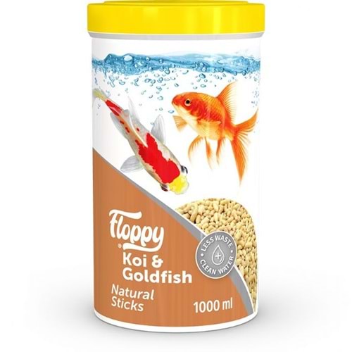 FLP034-FLOPPY KOI & GOLDFISH NATURAL STICKS 1000ml