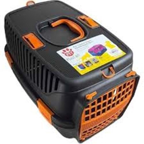 Kedi-Köpek Seyahat Taşıma Çantası 48x32,5x31cm turuncu