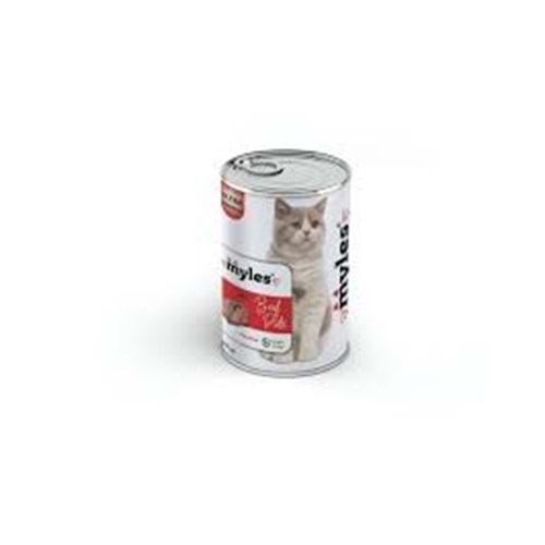 MYLES YETİŞKİN KEDİ SIĞIR ETLİ PÜRE 415 GR