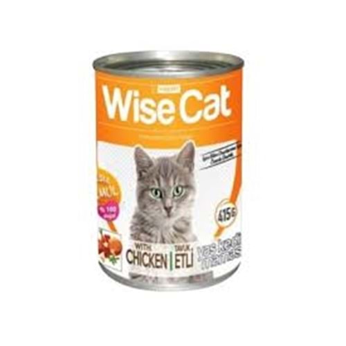 WİSE CAT TAVUKLU YETİŞKİN KEDİ 415 GR