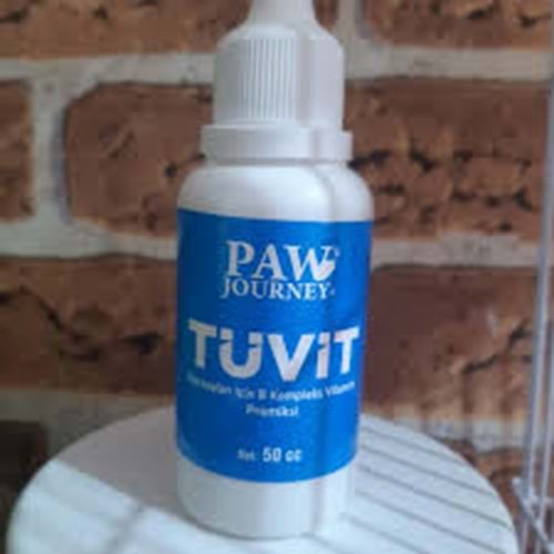 Paw Journey Tuvit süs küşları için B kompleks vitamini