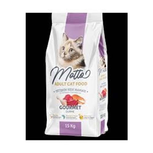 MOTTO Gurme Yetişkin Kedi Maması 15 Kg