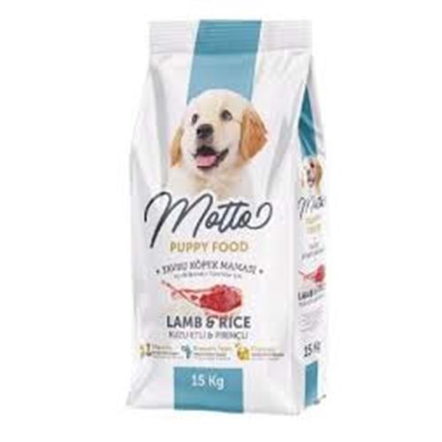 MOTTO Kuzu Etli Yavru Köpek Maması 15 Kg