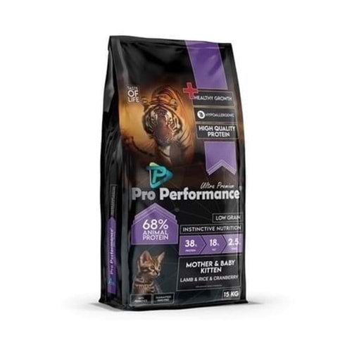 Pro Performance Kuzulu Yavru Kedi Maması 15 Kg