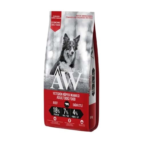 Animal World Kuzu Eli Yetişkin Köpek Maması 18 Kg