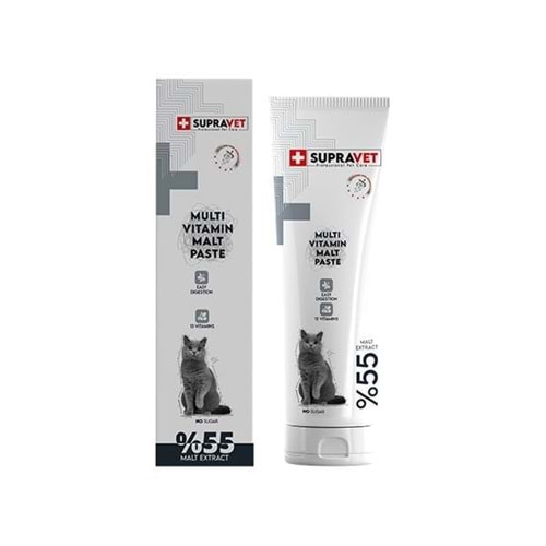 Supravet Kediler İçin Taurinli Multi Vitamin Kedi Macunu 100 gr