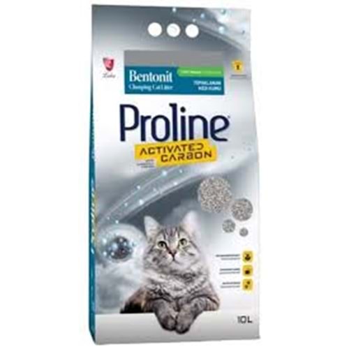Proline Proline Bentonit Aktif Karbonlu Kedi Kumu 10 Lt